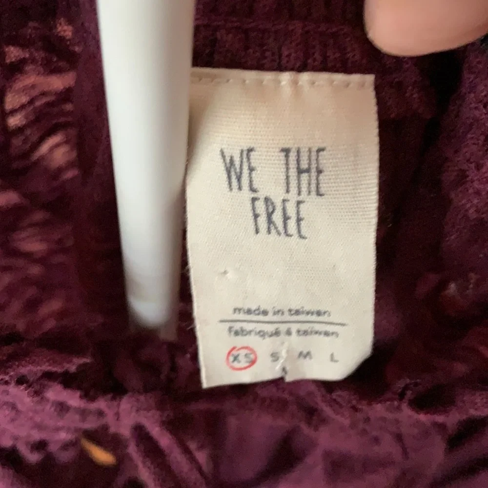 We the free tie‎ front crop top. NWOT. Retail 48